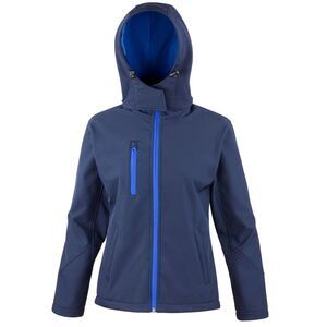 Result Core Womens/Ladies Core TX Performance Soft Shell Jacket / Navy/Royal Blu